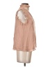 Alexis 100% Silk Tan Sleeveless Silk Top Size XS - photo 4