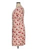 dip 100% Rayon Print Red Casual Dress Size XL - photo 5