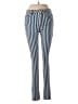 Almost Famous Stripes Blue Casual Pants Size 3 - photo 1