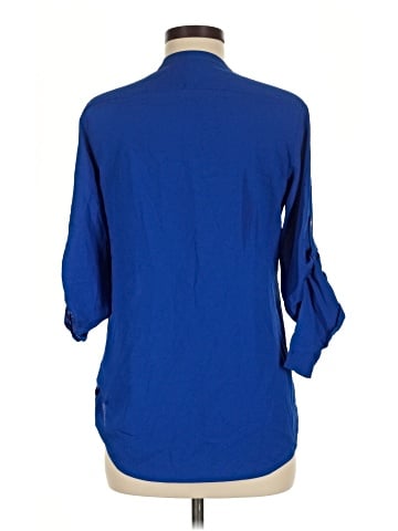 Calvin Klein 3/4 Sleeve Button-Down Shirt (view 2)