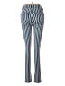 Almost Famous Stripes Blue Casual Pants Size 3 - photo 2