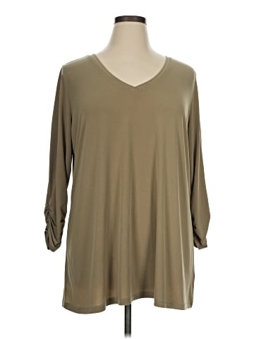 Susan Graver 3/4 Sleeve T-Shirt (view 1)