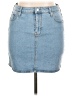 Mossimo Supply Co. Blue Denim Skirt Size 14 - photo 1