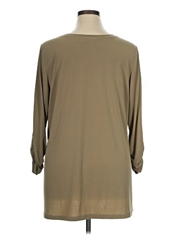 Susan Graver 3/4 Sleeve T-Shirt (view 2)