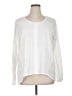 Sundance 100% Cotton Ivory Long Sleeve Top Size XL - photo 1