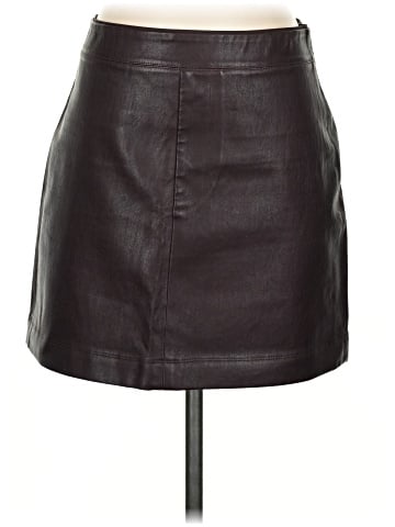 Helmut Lang Leather Skirt (view 1)