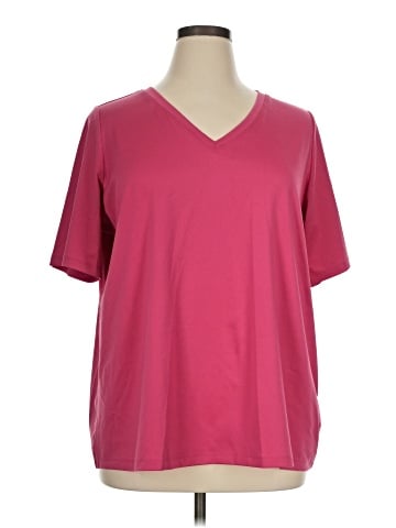 Susan Graver Short Sleeve T-Shirt (view 1)