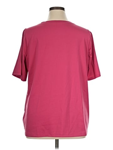 Susan Graver Short Sleeve T-Shirt (view 2)