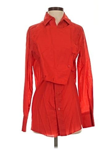 Caribbean Joe Long Sleeve Blouse (view 1)