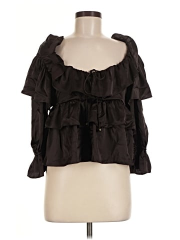 Francesca's 3/4 Sleeve Blouse (view 1)