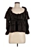 Francesca's Brown 3/4 Sleeve Blouse Size M - photo 1