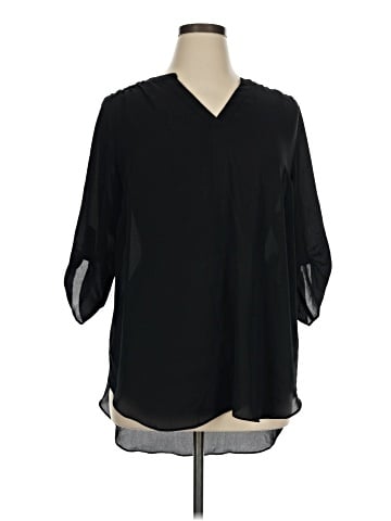 Worthington 3/4 Sleeve Blouse (view 1)