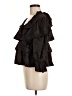 Francesca's Brown 3/4 Sleeve Blouse Size M - photo 5