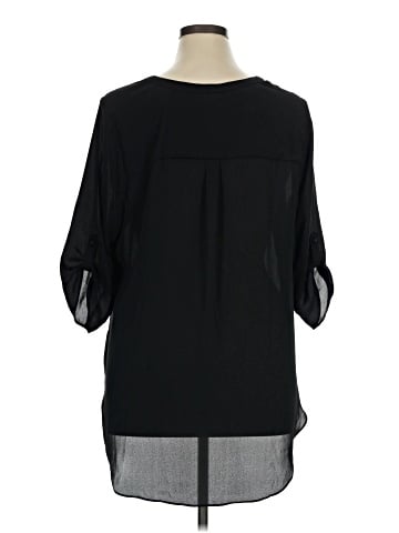 Worthington 3/4 Sleeve Blouse (view 2)