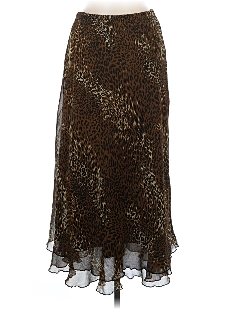 Pre-owned Briggs New York Casual Skirt In Brown