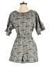 Express 100% Cotton Animal Print Gray Romper Size S - photo 1