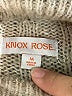Knox Rose Stripes Tan Turtleneck Sweater Size M - photo 7