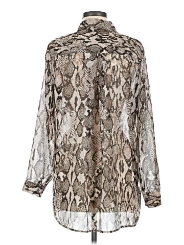 Olivaceous Long Sleeve Blouse (view 2)