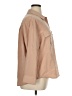 Old Navy Tan 3/4 Sleeve Button-Down Shirt Size XL Petite - photo 4
