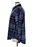 Old Navy 100% Cotton Plaid Blue Long Sleeve Button-Down Shirt Size XL (tall) - photo 5