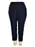 J.Crew Factory Store 100% Polyester Solid Blue Casual Pants Size 20 - photo 1