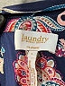 Laundry by Shelli Segal 100% Polyester Blue Sleeveless Blouse Size L - photo 7
