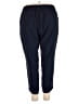 J.Crew Factory Store 100% Polyester Solid Blue Casual Pants Size 20 - photo 2