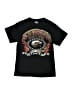 Unbranded 100% Cotton Black Short Sleeve T-Shirt Size S (kids) - photo 1