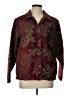 Coldwater Creek Burgundy Blazer Size L - photo 1