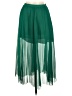 oasis 100% Polyester Green Formal Skirt Size 8 - photo 1