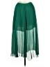 oasis 100% Polyester Green Formal Skirt Size 8 - photo 2