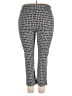 Chico's Houndstooth Black Gray Casual Pants Size XXL (4) - photo 2