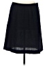 Eileen Fisher 100% Wool Solid Black Wool Skirt Size M - photo 1