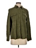 Sundance Solid Green Long Sleeve Button-Down Shirt Size S - photo 1