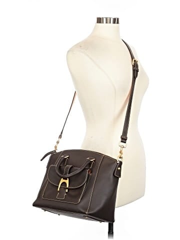 Dooney & Bourke Leather Satchel (view 2)
