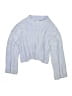 Justice Tweed Blue Pullover Sweater Size 10 - photo 1