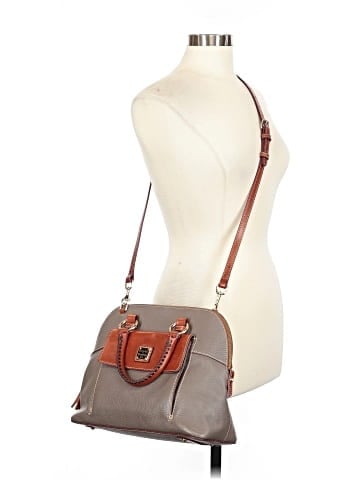 Dooney & Bourke Leather Satchel (view 2)