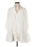 Line & Dot 100% Cotton Ivory 3/4 Sleeve Blouse Size S - photo 1