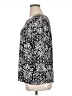 JM Collection Black 3/4 Sleeve Blouse Size XL - photo 5