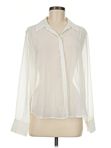 Abercrombie & Fitch Long Sleeve Blouse (view 1)