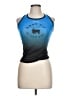 Unbranded 100% Polyester Blue Tank Top Size L - photo 1
