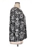 JM Collection Black 3/4 Sleeve Blouse Size XL - photo 4