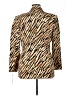Teri Jon by Rickie Freeman Animal Print Gold Blazer Size 14 - photo 2