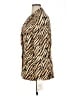 Teri Jon by Rickie Freeman Animal Print Gold Blazer Size 14 - photo 5