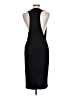Express Solid Black Cocktail Dress Size L - photo 2