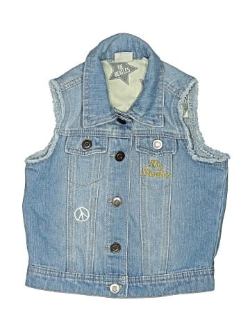 Junk Food Denim Vest (view 1)