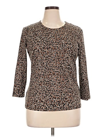 J. McLaughlin 3/4 Sleeve T-Shirt (view 1)