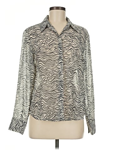 Abercrombie & Fitch Long Sleeve Blouse (view 1)