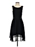Guess Solid Black Cocktail Dress Size S - photo 1