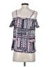 Charlotte Russe 100% Rayon Blue Sleeveless Blouse Size XS - photo 2